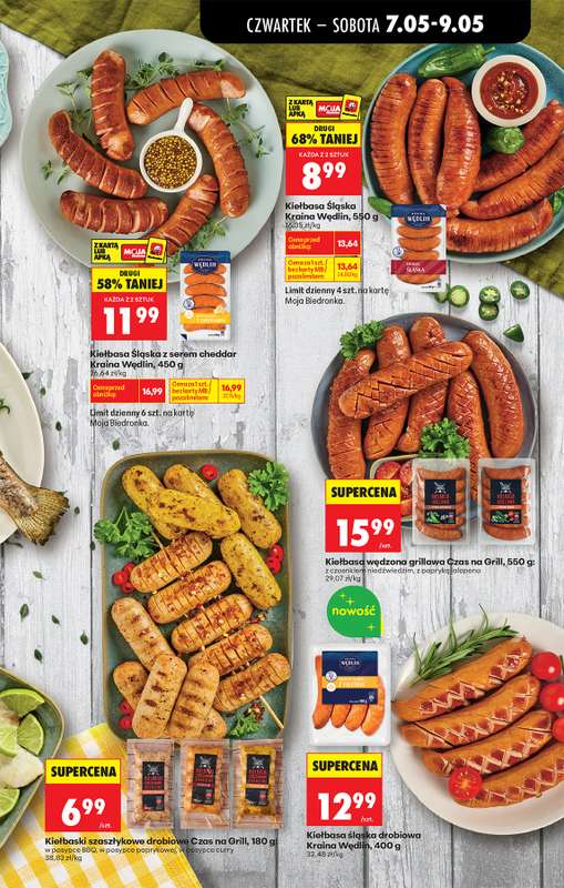 Biedronka - gazetka promocyjna Od czwartku, Z ladą tradycyjną od czwartku 07.05 do środy 13.05 - strona 35