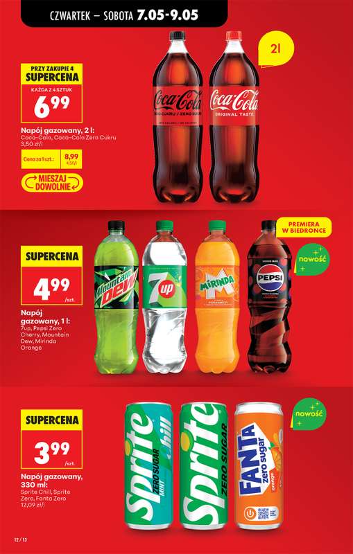 Biedronka - gazetka promocyjna Od czwartku, Z ladą tradycyjną od czwartku 07.05 do środy 13.05 - strona 12