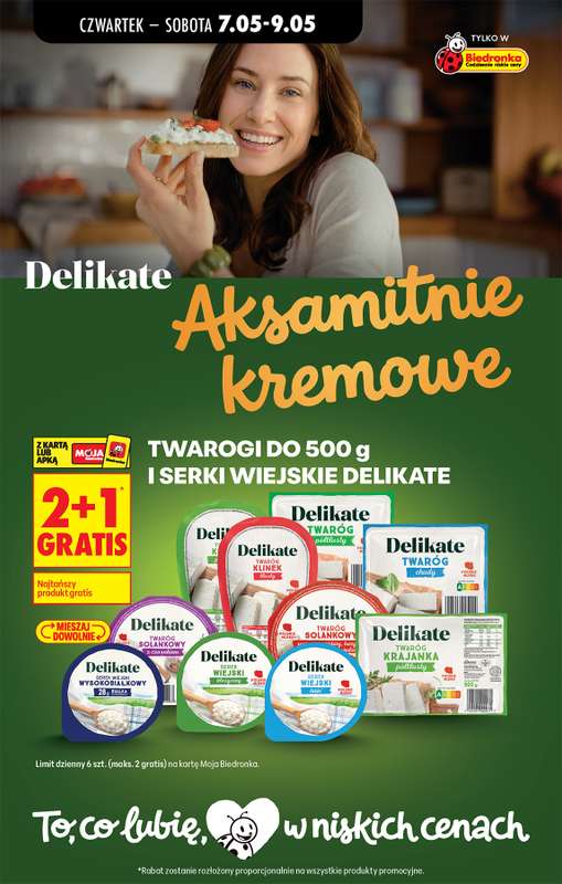 Biedronka - gazetka promocyjna Od czwartku, Z ladą tradycyjną od czwartku 07.05 do środy 13.05 - strona 64