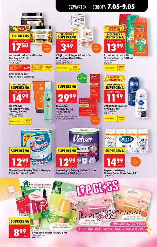 Biedronka - gazetka promocyjna Od czwartku, Z ladą tradycyjną od czwartku 07.05 do środy 13.05 - strona 77
