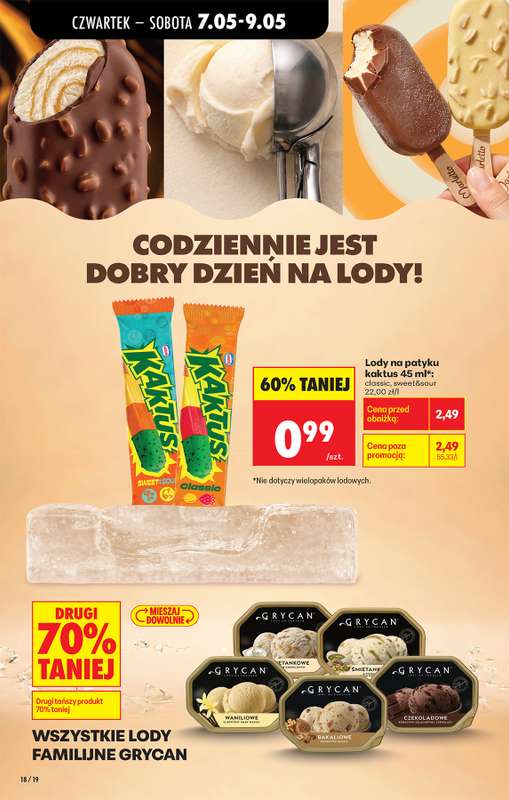 Biedronka - gazetka promocyjna Od czwartku, Z ladą tradycyjną od czwartku 07.05 do środy 13.05 - strona 22