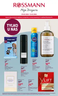 Rossmann - gazetka promocyjna Gazetka od czwartku 07.05 do środy 13.05