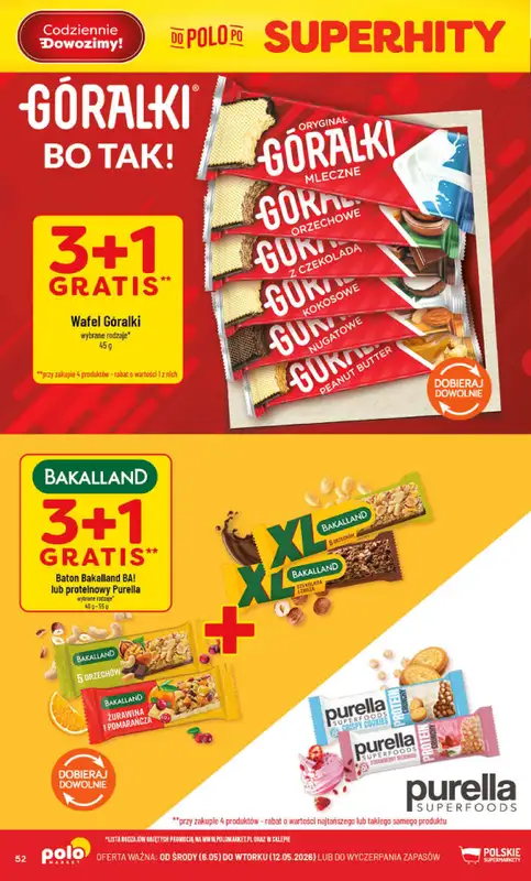 POLOmarket - gazetka promocyjna Gazetka od środy 06.05 do wtorku 12.05 - strona 52