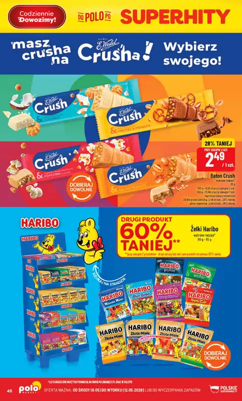 POLOmarket - gazetka promocyjna Gazetka od środy 06.05 do wtorku 12.05 - strona 48