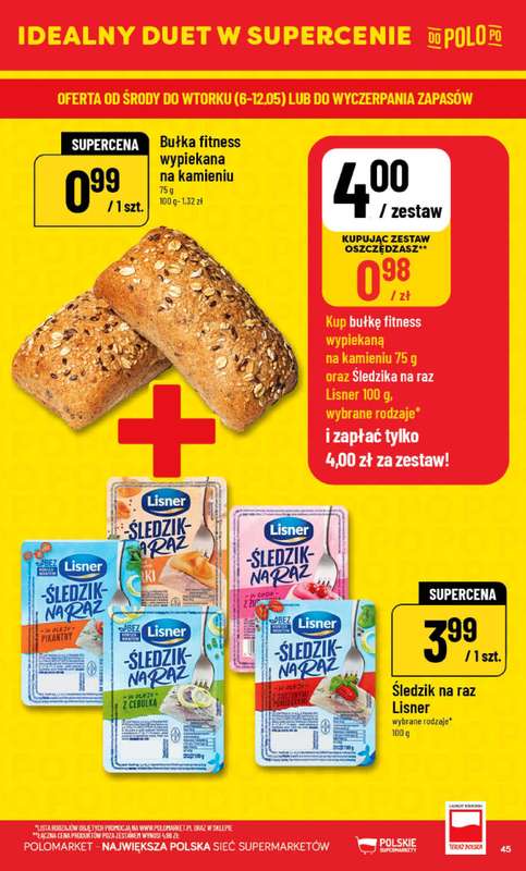 POLOmarket - gazetka promocyjna Gazetka od środy 06.05 do wtorku 12.05 - strona 45