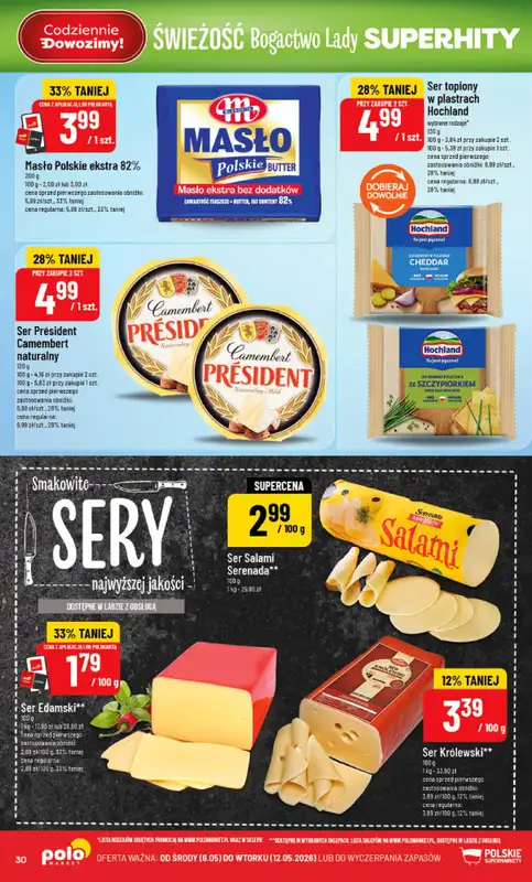 POLOmarket - gazetka promocyjna Gazetka od środy 06.05 do wtorku 12.05 - strona 30