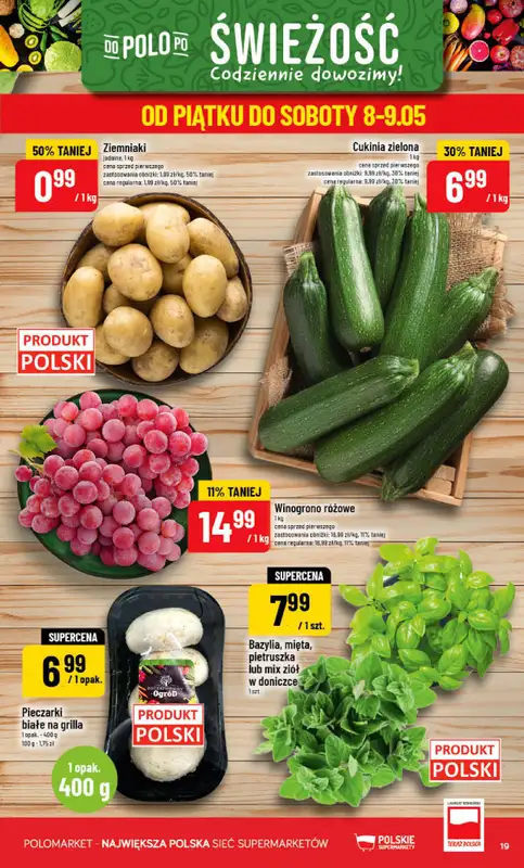 POLOmarket - gazetka promocyjna Gazetka od środy 06.05 do wtorku 12.05 - strona 19