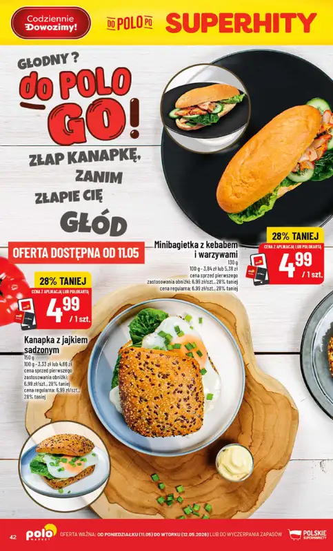 POLOmarket - gazetka promocyjna Gazetka od środy 06.05 do wtorku 12.05 - strona 42