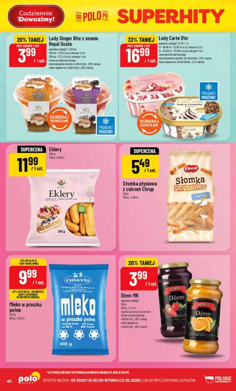 POLOmarket - gazetka promocyjna Gazetka od środy 06.05 do wtorku 12.05 - strona 46