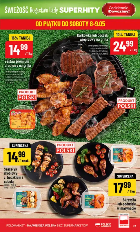 POLOmarket - gazetka promocyjna Gazetka od środy 06.05 do wtorku 12.05 - strona 23
