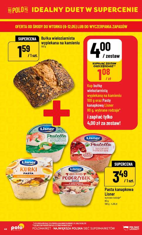 POLOmarket - gazetka promocyjna Gazetka od środy 06.05 do wtorku 12.05 - strona 44