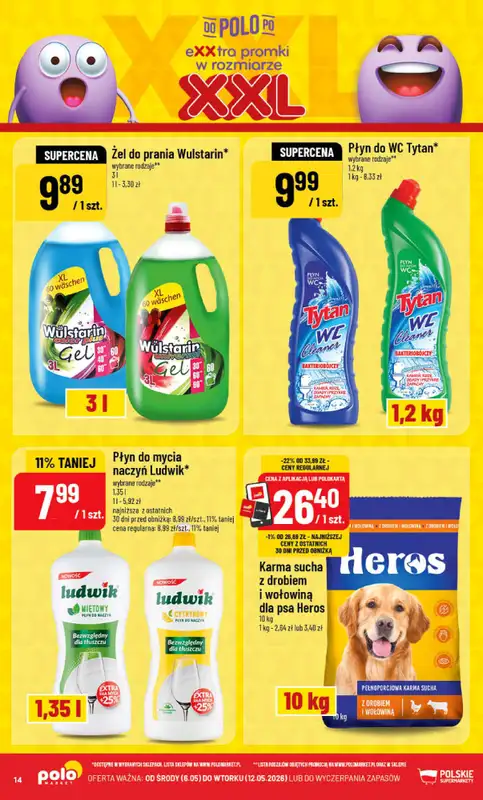 POLOmarket - gazetka promocyjna Gazetka od środy 06.05 do wtorku 12.05 - strona 14