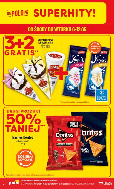 POLOmarket - gazetka promocyjna Gazetka od środy 06.05 do wtorku 12.05 - strona 4