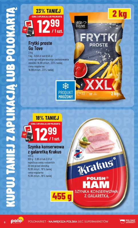 POLOmarket - gazetka promocyjna Kupuj taniej od czwartku 07.05 do wtorku 12.05 - strona 8