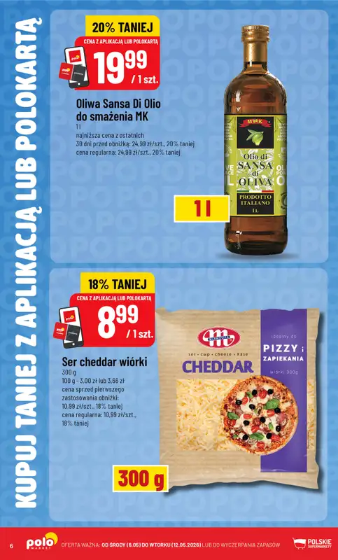 POLOmarket - gazetka promocyjna Kupuj taniej od czwartku 07.05 do wtorku 12.05 - strona 6