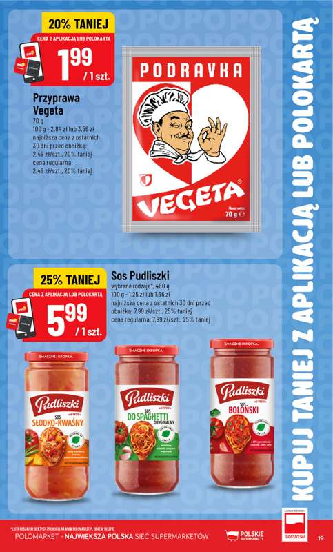 POLOmarket - gazetka promocyjna Kupuj taniej od czwartku 07.05 do wtorku 12.05 - strona 19