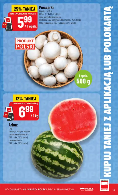 POLOmarket - gazetka promocyjna Kupuj taniej od czwartku 07.05 do wtorku 12.05 - strona 13