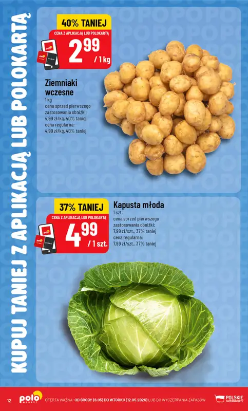 POLOmarket - gazetka promocyjna Kupuj taniej od czwartku 07.05 do wtorku 12.05 - strona 12