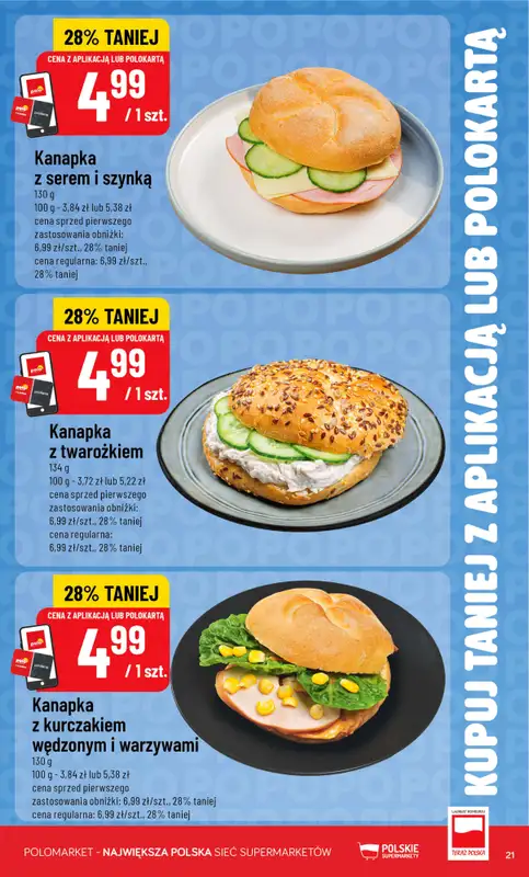POLOmarket - gazetka promocyjna Kupuj taniej od czwartku 07.05 do wtorku 12.05 - strona 21