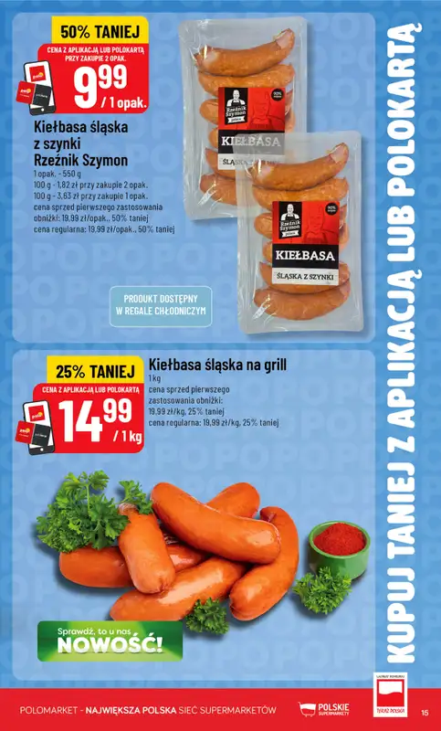 POLOmarket - gazetka promocyjna Kupuj taniej od czwartku 07.05 do wtorku 12.05 - strona 15