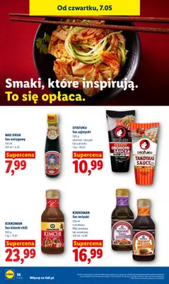 Lidl - gazetka promocyjna Oferta od czwartku od czwartku 07.05 do soboty 09.05 - strona 56