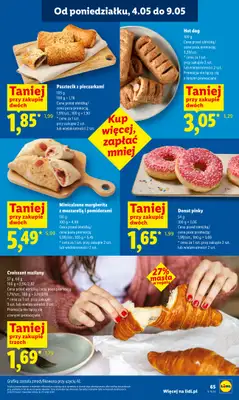 Lidl - gazetka promocyjna Oferta od czwartku od czwartku 07.05 do soboty 09.05 - strona 65