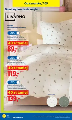 Lidl - gazetka promocyjna Oferta od czwartku od czwartku 07.05 do soboty 09.05 - strona 38