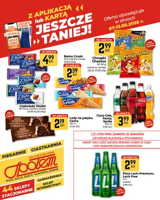 Społem Częstochowa - gazetka promocyjna Plakaty promocyjne od czwartku 07.05 do środy 13.05