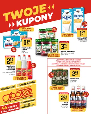 Społem Częstochowa - gazetka promocyjna Plakaty promocyjne od czwartku 07.05 do środy 13.05 - strona 2