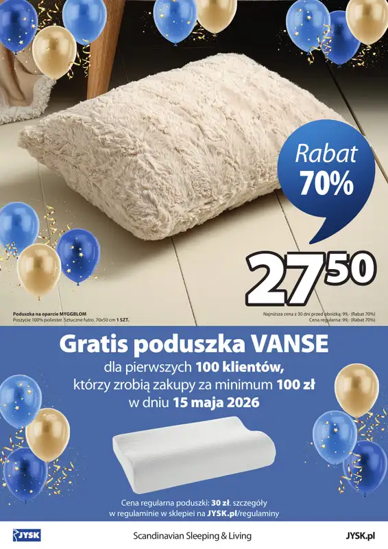 Jysk - gazetka promocyjna NOWY TOMYŚL: Wielkie Otwarcie JYSK! Już 15.05.2026!   - strona 2
