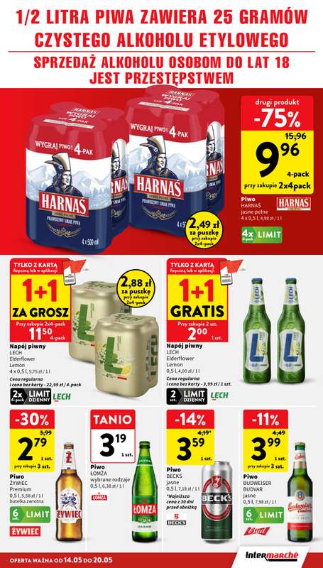 Intermarche - gazetka promocyjna Gazetka od czwartku 14.05 do środy 20.05 - strona 33