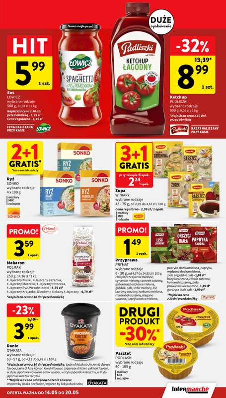 Intermarche - gazetka promocyjna Gazetka od czwartku 14.05 do środy 20.05 - strona 31
