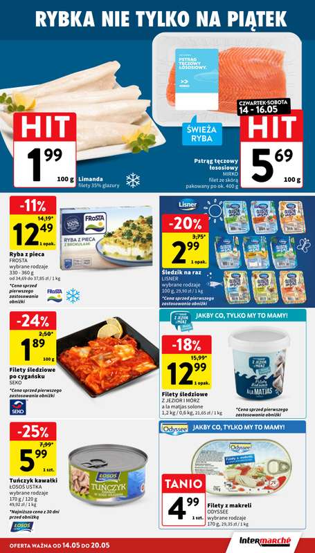 Intermarche - gazetka promocyjna Gazetka od czwartku 14.05 do środy 20.05 - strona 19