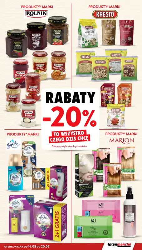 Intermarche - gazetka promocyjna Gazetka od czwartku 14.05 do środy 20.05 - strona 7