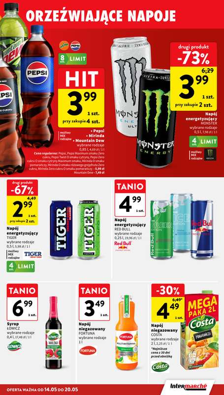 Intermarche - gazetka promocyjna Gazetka od czwartku 14.05 do środy 20.05 - strona 35