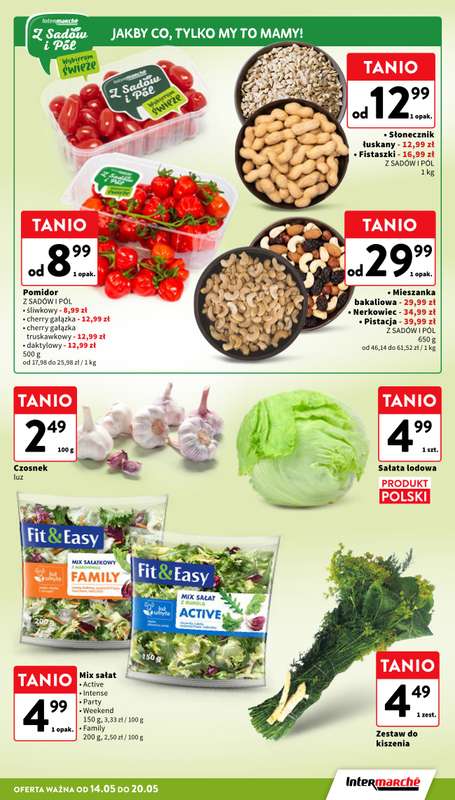 Intermarche - gazetka promocyjna Gazetka od czwartku 14.05 do środy 20.05 - strona 13