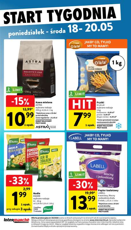 Intermarche - gazetka promocyjna Gazetka od czwartku 14.05 do środy 20.05 - strona 43