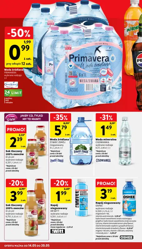 Intermarche - gazetka promocyjna Gazetka od czwartku 14.05 do środy 20.05 - strona 34