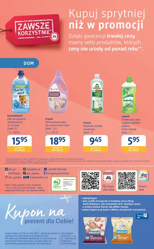 Drogerie DM - gazetka promocyjna Gazetka  do środy 03.06 - strona 4
