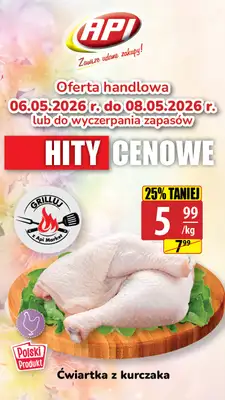 API Market - gazetka promocyjna Plakat promocyjny od czwartku 07.05 do piątku 08.05