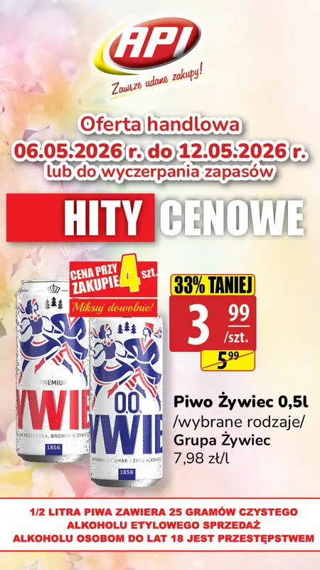 API Market - gazetka promocyjna Plakaty promocyjne od czwartku 07.05 do wtorku 12.05 - strona 3