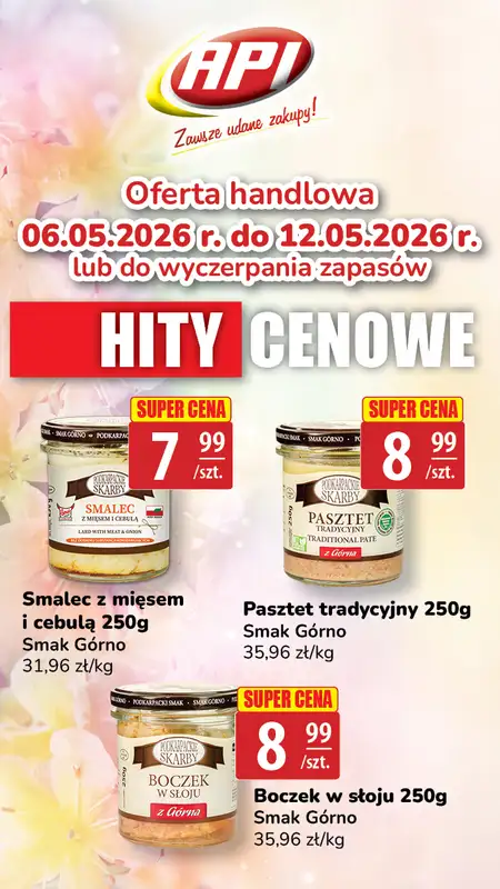 API Market - gazetka promocyjna Plakaty promocyjne od czwartku 07.05 do wtorku 12.05 - strona 10