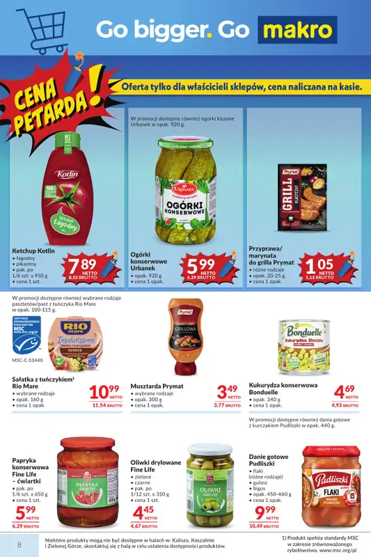 Makro - gazetka promocyjna Mega oferty dla twojego sklepu od wtorku 12.05 do poniedziałku 25.05 - strona 8