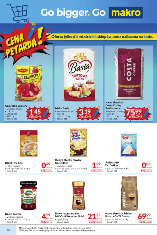 Makro - gazetka promocyjna Mega oferty dla twojego sklepu od wtorku 12.05 do poniedziałku 25.05 - strona 10