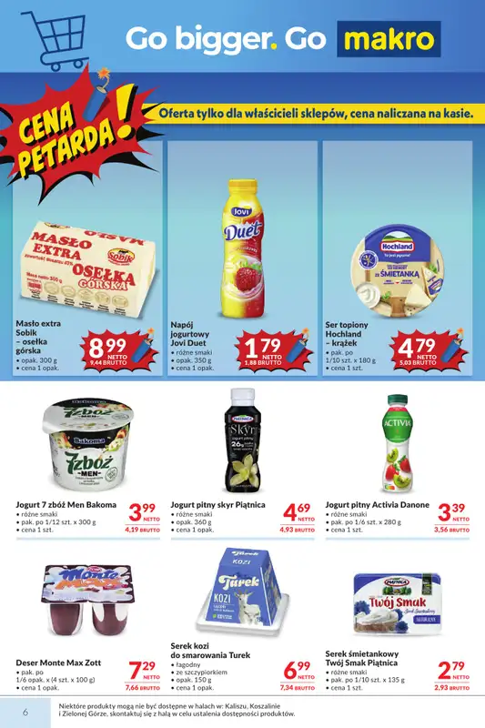 Makro - gazetka promocyjna Mega oferty dla twojego sklepu od wtorku 12.05 do poniedziałku 25.05 - strona 6