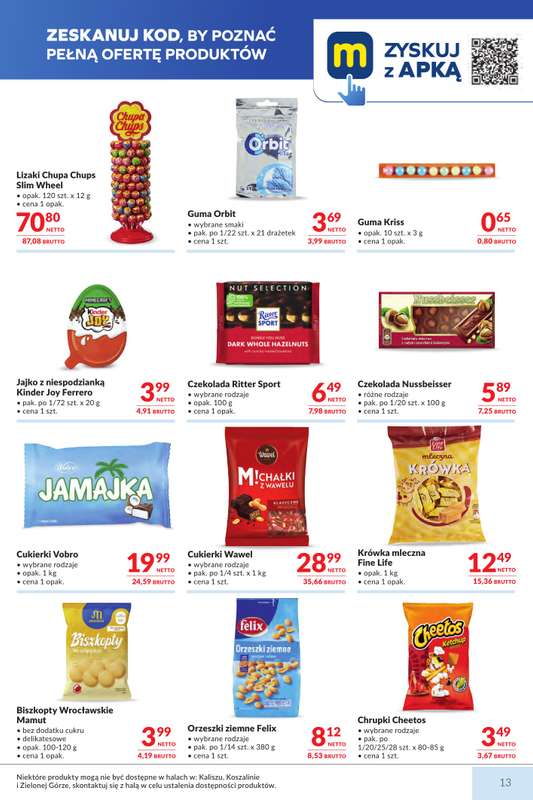 Makro - gazetka promocyjna Mega oferty dla twojego sklepu od wtorku 12.05 do poniedziałku 25.05 - strona 13