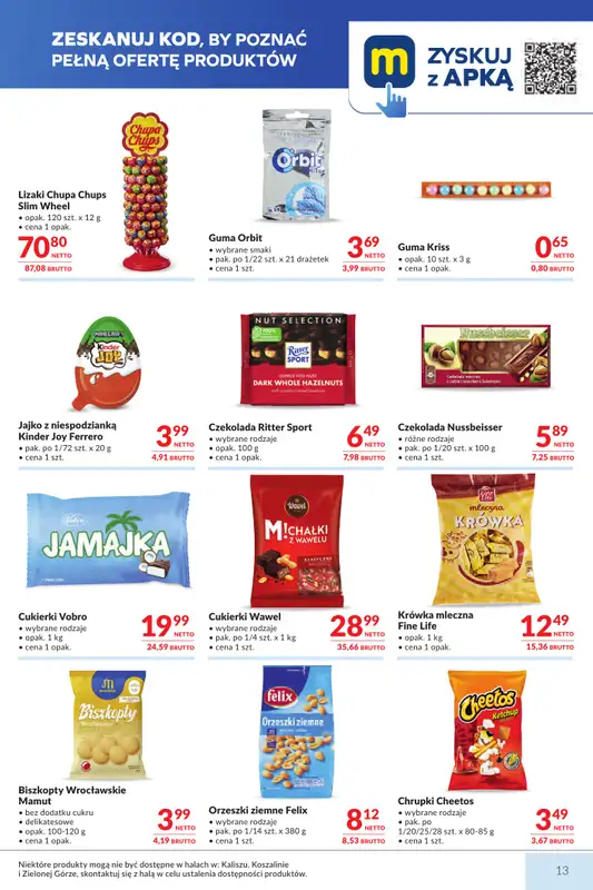 Makro - gazetka promocyjna Mega oferty dla twojego sklepu od wtorku 12.05 do poniedziałku 25.05 - strona 13