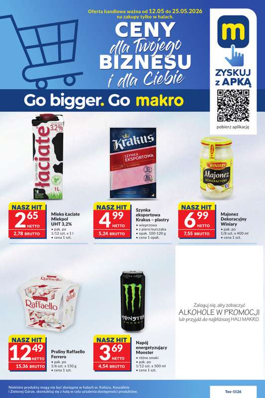Makro - gazetka promocyjna Mega oferty dla twojego sklepu od wtorku 12.05 do poniedziałku 25.05