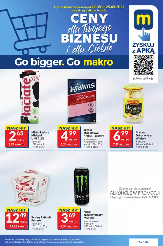 Makro - gazetka promocyjna Mega oferty dla twojego sklepu  