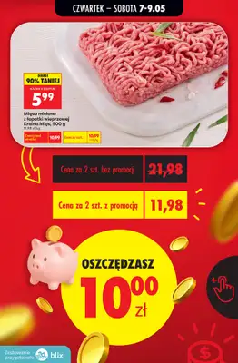 Biedronka - gazetka promocyjna Sprawdź ile oszczędzisz - przeliczamy ceny! od czwartku 07.05 do soboty 09.05 - strona 2